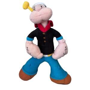Vintage 2002 Applause 10" Popeye Plush Stuffed Toy